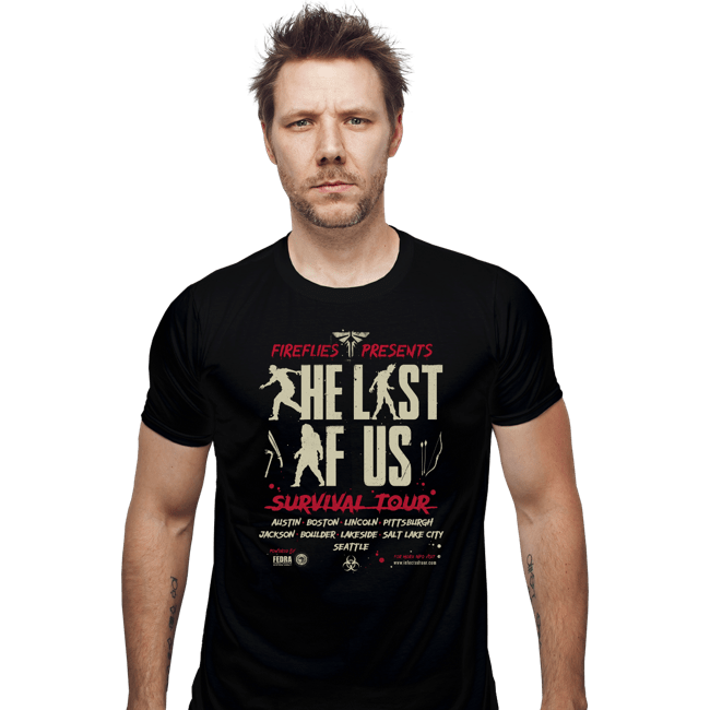 Secret_Shirts Fitted Shirts, Mens / Small / Black Infected Tour