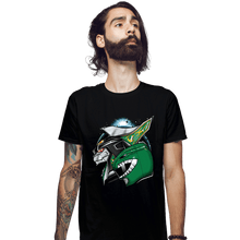 Load image into Gallery viewer, Shirts Fitted Shirts, Mens / Small / Black Green With Envy
