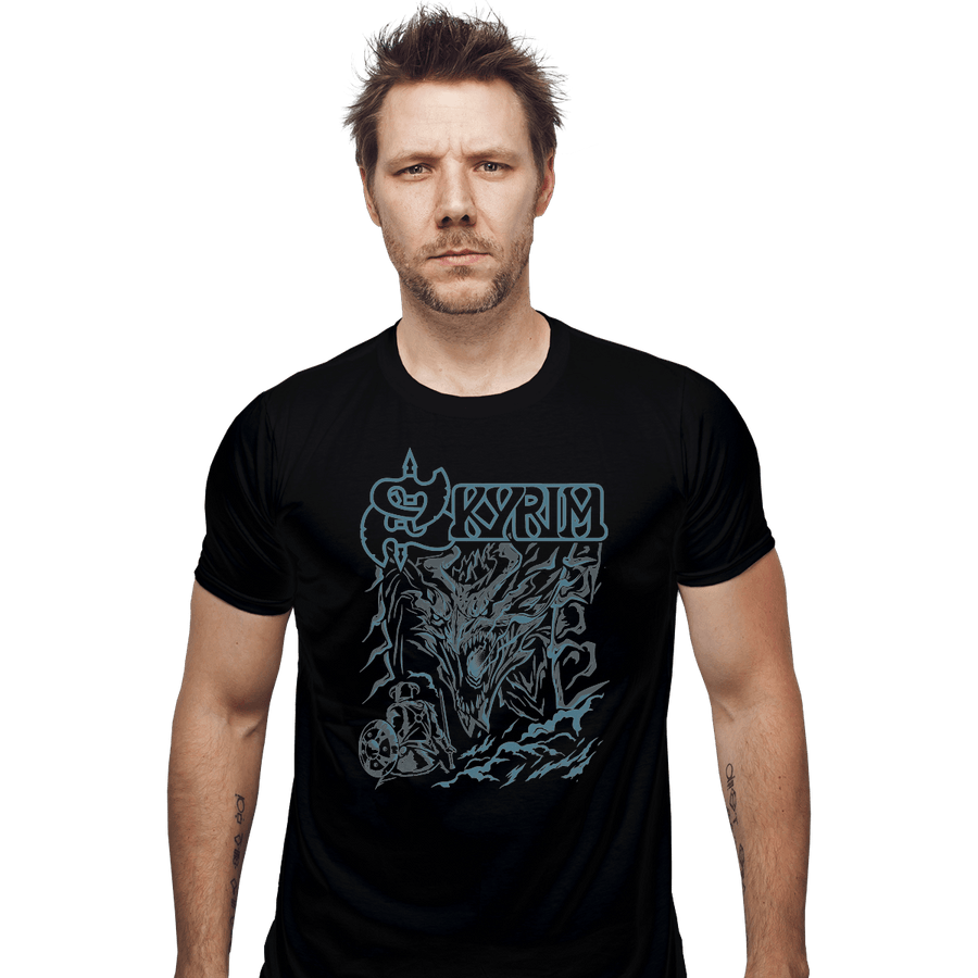 Shirts Fitted Shirts, Mens / Small / Black Dragon Hunter