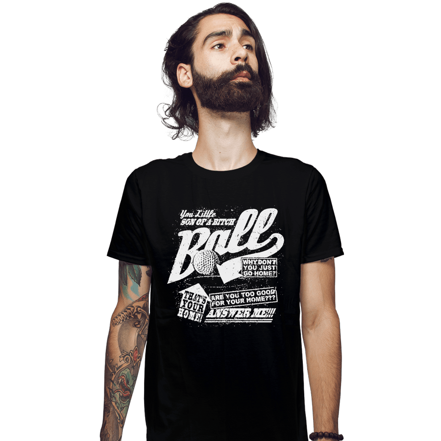 Shirts Fitted Shirts, Mens / Small / Black Go Home Ball