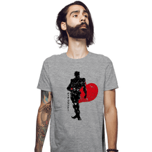 Load image into Gallery viewer, Shirts Fitted Shirts, Mens / Small / Sports Grey Crimson Dio
