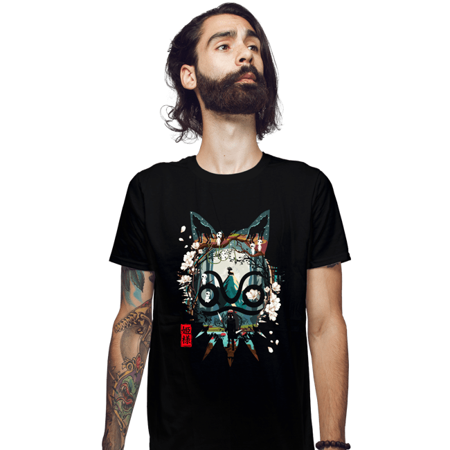 Daily_Deal_Shirts Fitted Shirts, Mens / Small / Black The Forest Princess
