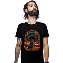 Load image into Gallery viewer, Secret_Shirts Fitted Shirts, Mens / Small / Black Welcome To Arrakis
