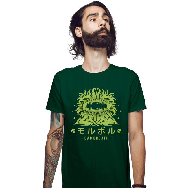 Shirts Fitted Shirts, Mens / Small / Irish Green Bad Breath