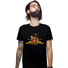 Load image into Gallery viewer, Daily_Deal_Shirts Fitted Shirts, Mens / Small / Black Hakuna Matata Studios
