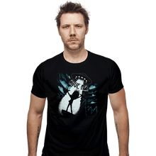 Load image into Gallery viewer, Shirts Fitted Shirts, Mens / Small / Black Earth Sucks
