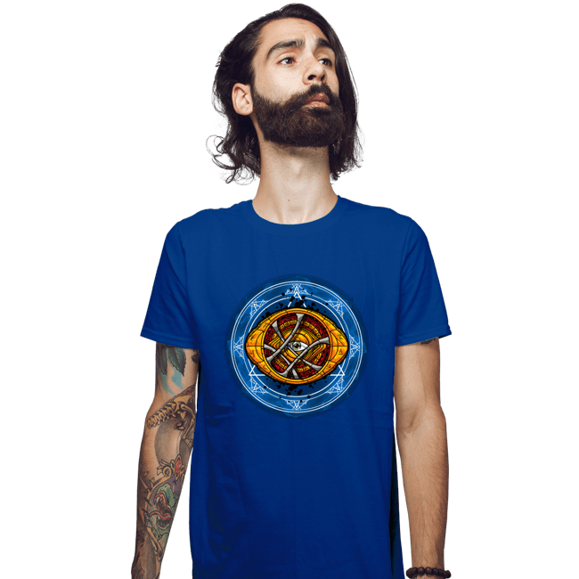 Shirts Fitted Shirts, Mens / Small / Royal Blue Master Of Time