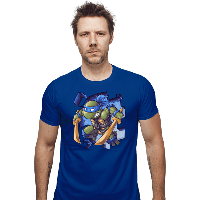 Daily_Deal_Shirts Fitted Shirts, Mens / Small / Royal Blue Toy Leo
