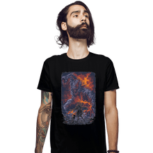 Load image into Gallery viewer, Shirts Fitted Shirts, Mens / Small / Black Undying Beast

