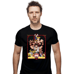 Secret_Shirts Fitted Shirts, Mens / Small / Black Enter The Street Fighter