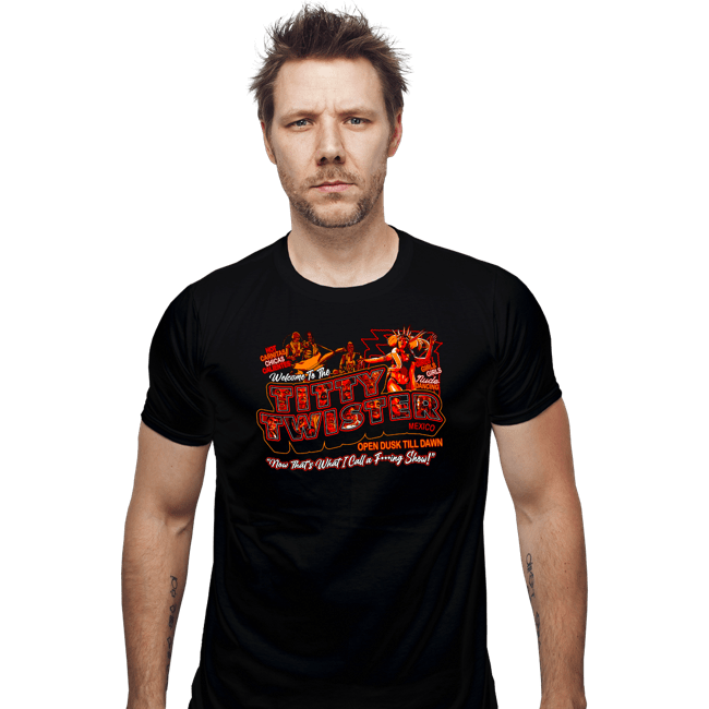 Shirts Fitted Shirts, Mens / Small / Black Welcome To The TTwister