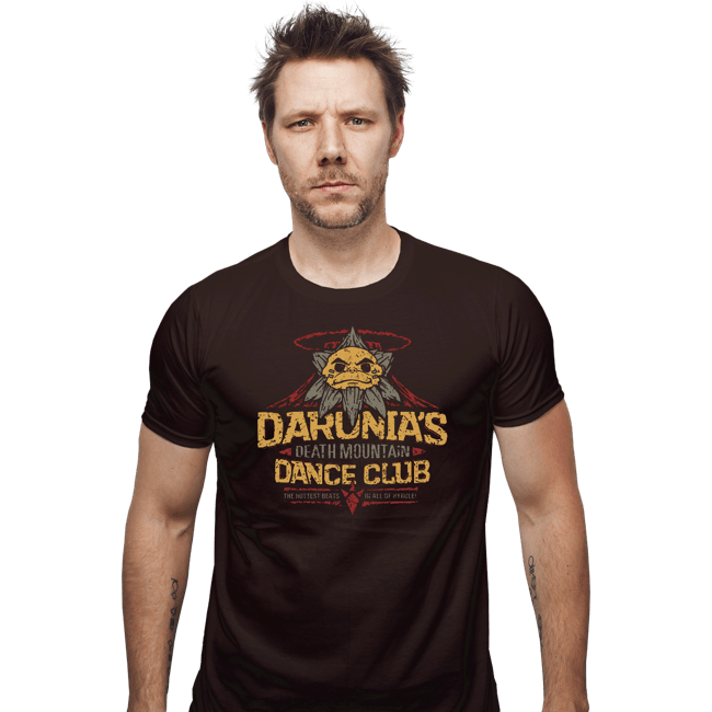Shirts Fitted Shirts, Mens / Small / Dark Chocolate Darunia's Death Mountain