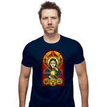 Load image into Gallery viewer, Shirts Fitted Shirts, Mens / Small / Navy Sun Saint
