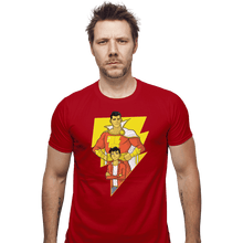Load image into Gallery viewer, Shirts Fitted Shirts, Mens / Small / Red The True Captain
