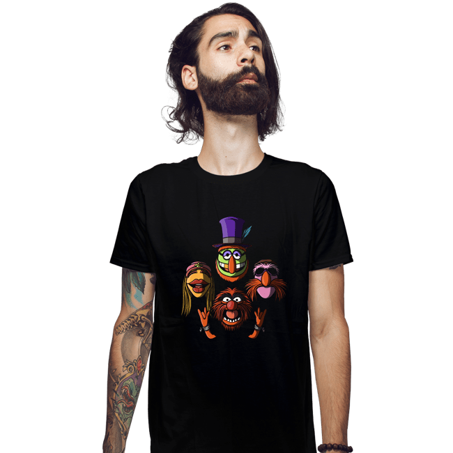 Secret_Shirts Fitted Shirts, Mens / Small / Black Bohemian Mdayhem