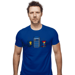 Secret_Shirts Fitted Shirts, Mens / Small / Royal Blue Super Ralph