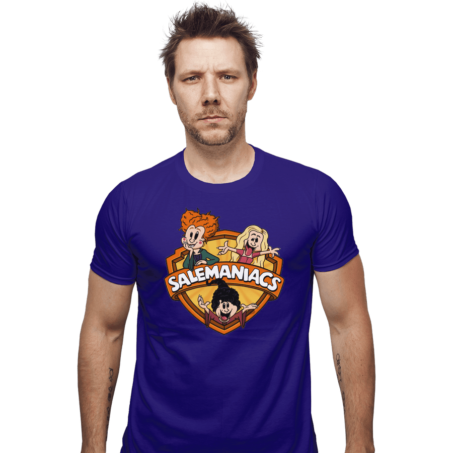 Shirts Fitted Shirts, Mens / Small / Violet Salemaniacs