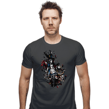 Load image into Gallery viewer, Secret_Shirts Fitted Shirts, Mens / Small / Charcoal Alice In Madness
