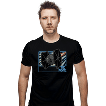 Load image into Gallery viewer, Shirts Fitted Shirts, Mens / Small / Black Imperial Fighter
