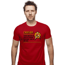 Load image into Gallery viewer, Shirts Fitted Shirts, Mens / Small / Red Red Shirt Guy
