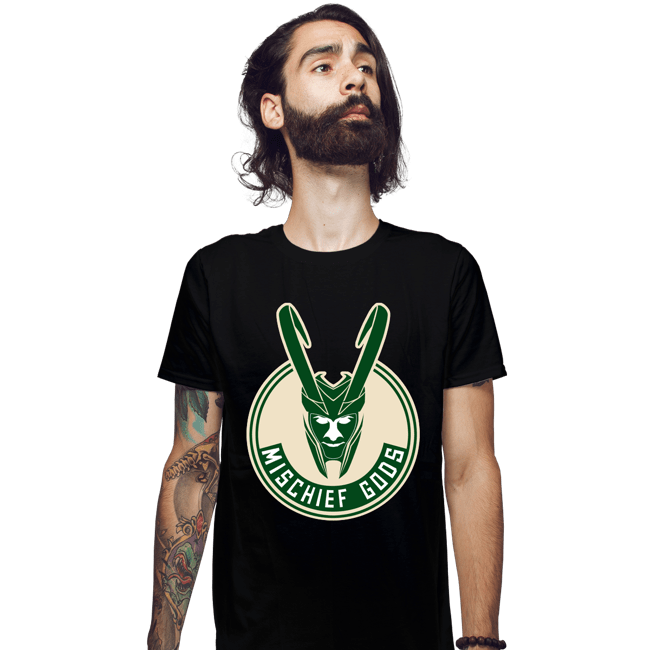 Shirts Fitted Shirts, Mens / Small / Black Mischief Gods