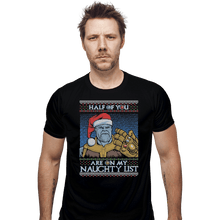 Load image into Gallery viewer, Shirts Fitted Shirts, Mens / Small / Black Half Of You
