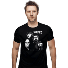 Load image into Gallery viewer, Shirts Fitted Shirts, Mens / Small / Black The Vamps
