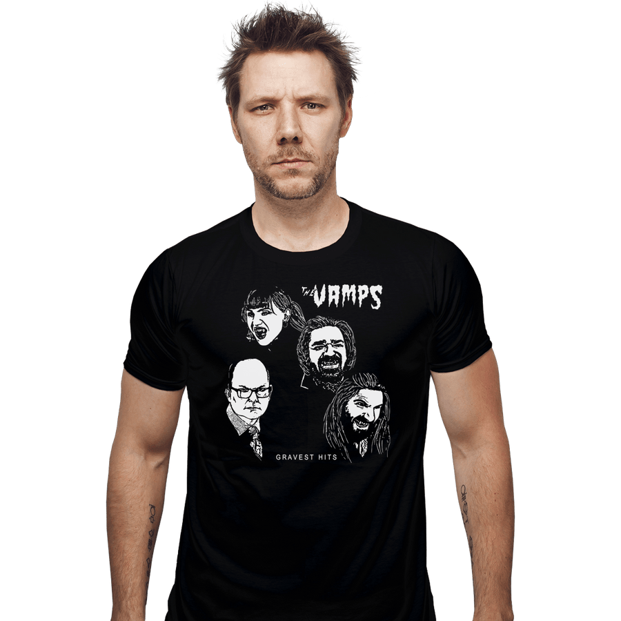 Shirts Fitted Shirts, Mens / Small / Black The Vamps