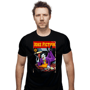 Secret_Shirts Fitted Shirts, Mens / Small / Black Joker Fiction