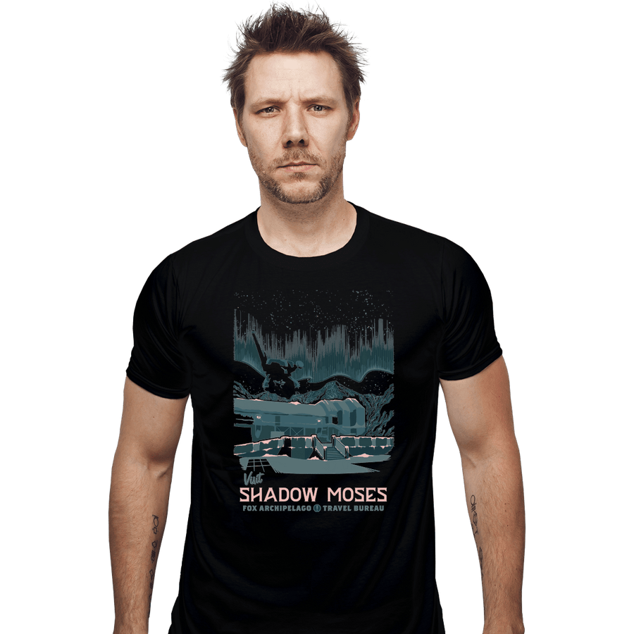 Shirts Fitted Shirts, Mens / Small / Black Visit Shadow Moses