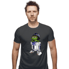 Load image into Gallery viewer, Daily_Deal_Shirts Fitted Shirts, Mens / Small / Charcoal Grouch2-D2
