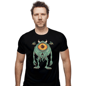 Daily_Deal_Shirts Fitted Shirts, Mens / Small / Black Cthulhu Inc