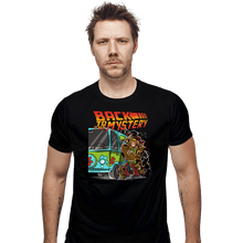 Load image into Gallery viewer, Secret_Shirts Fitted Shirts, Mens / Small / Black Back To The Mystery
