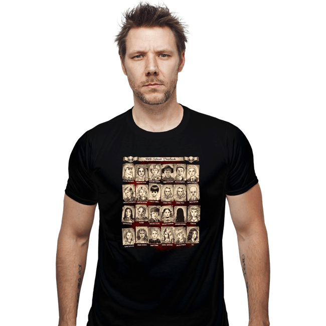 Shirts Fitted Shirts, Mens / Small / Black Hellschool Yearbook