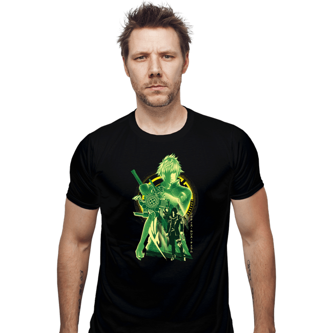 Daily_Deal_Shirts Fitted Shirts, Mens / Small / Black Sword Of The Stars