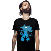 Load image into Gallery viewer, Secret_Shirts Fitted Shirts, Mens / Small / Black Space Coyote Secret Sale
