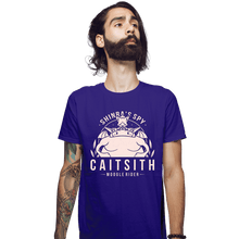 Load image into Gallery viewer, Shirts Fitted Shirts, Mens / Small / Violet Cait Sith
