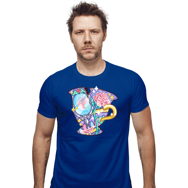 Shirts Fitted Shirts, Mens / Small / Royal Blue Magical Silhouettes - Chip