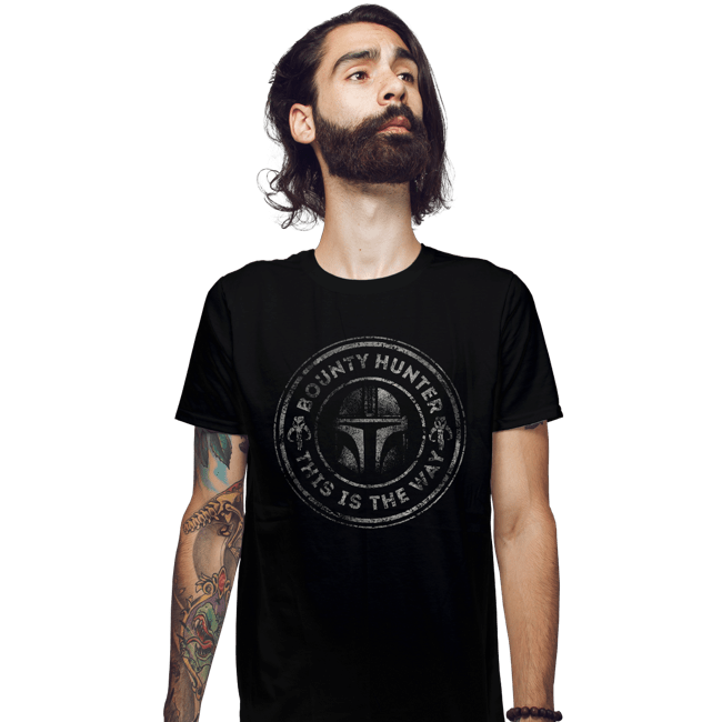 Shirts Fitted Shirts, Mens / Small / Black Bounty Hunter Way