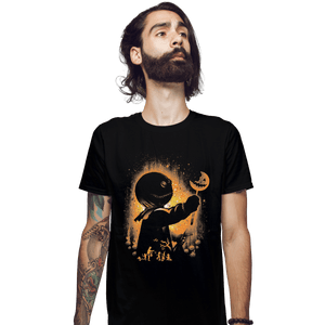 Shirts Fitted Shirts, Mens / Small / Black Ghost Of Halloween