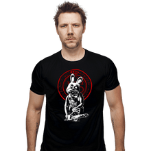 Load image into Gallery viewer, Shirts Fitted Shirts, Mens / Small / Black Silent Robbie
