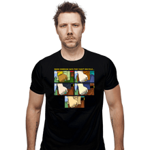 Load image into Gallery viewer, Shirts Fitted Shirts, Mens / Small / Black Planet Fist
