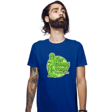 Load image into Gallery viewer, Shirts Fitted Shirts, Mens / Small / Royal Blue Gummi Venus
