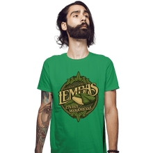 Load image into Gallery viewer, Shirts Fitted Shirts, Mens / Small / Irish Green Lembas Bread
