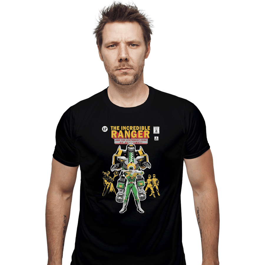 Shirts Fitted Shirts, Mens / Small / Black The Incredible Ranger