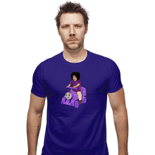 Load image into Gallery viewer, Shirts Fitted Shirts, Mens / Small / Violet Purple Train

