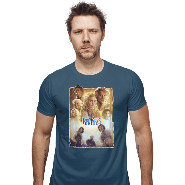 Secret_Shirts Fitted Shirts, Mens / Small / Indigo Blue The Princess Bride