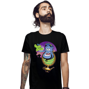 Shirts Fitted Shirts, Mens / Small / Black Fresh Genie Of Agrabah