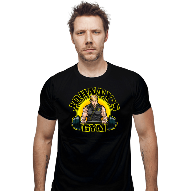 Shirts Fitted Shirts, Mens / Small / Black Johnny's Gym