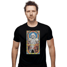 Load image into Gallery viewer, Shirts Fitted Shirts, Mens / Small / Black Skull Knight

